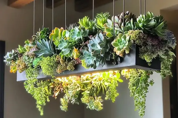 Decoração com plantas